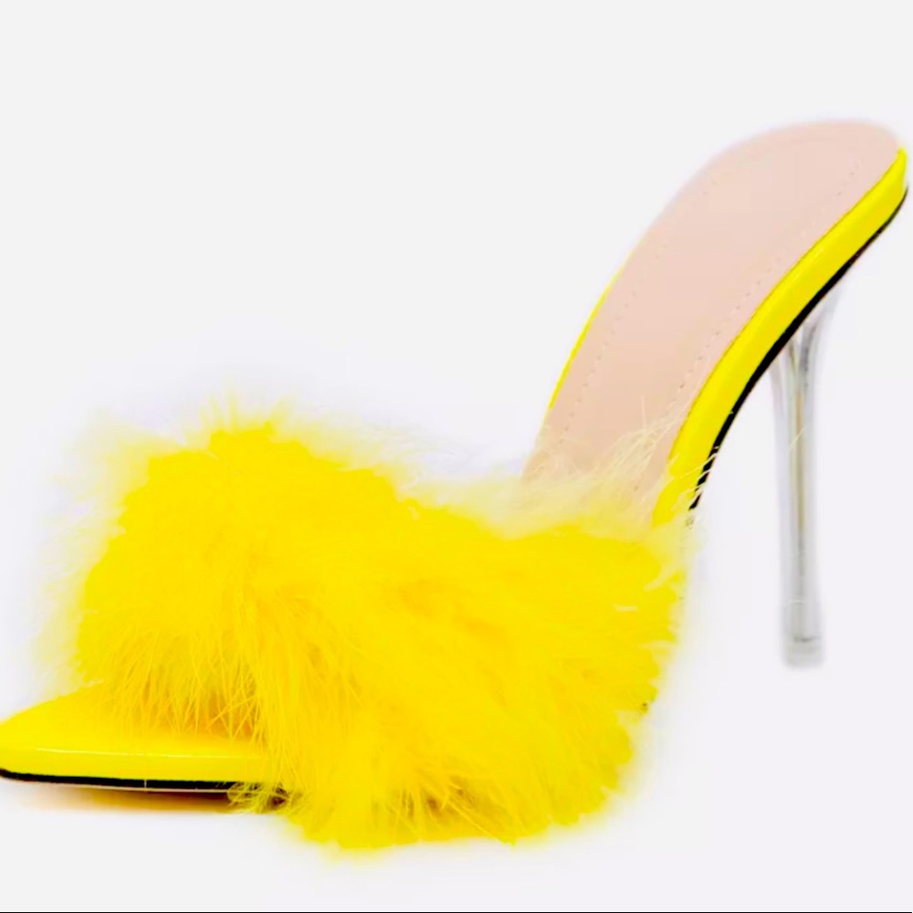 Sale Bougee yellow heels